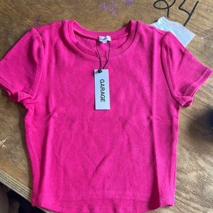 Garage crop top